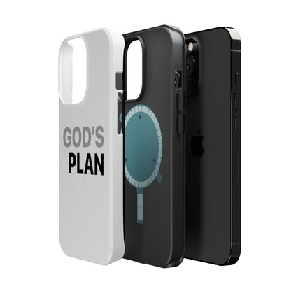 God's Plan Magnetic Impact-Resistant Phone Case — Protective Christian Faith Case