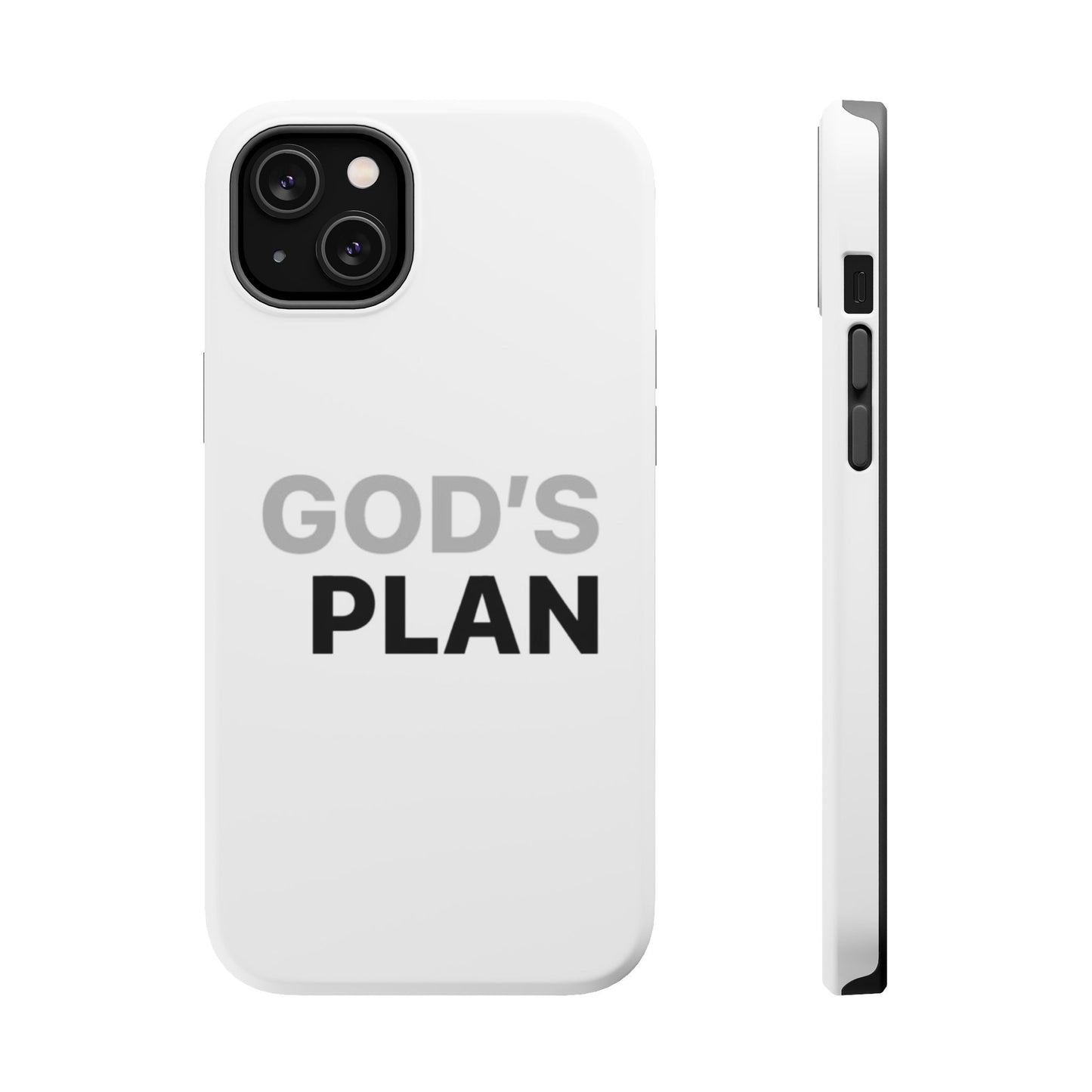 God's Plan Magnetic Impact-Resistant Phone Case — Protective Christian Faith Case