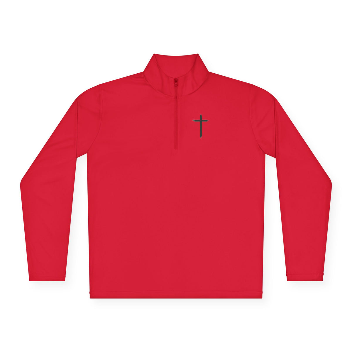 Christian Quarter-Zip Pullover — Faith-Inspired Athletic Top