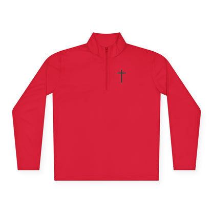 Christian Quarter-Zip Pullover — Faith-Inspired Athletic Top