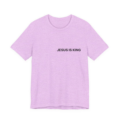 Jesus Is King T-Shirt — Minimal Christian Faith Tee