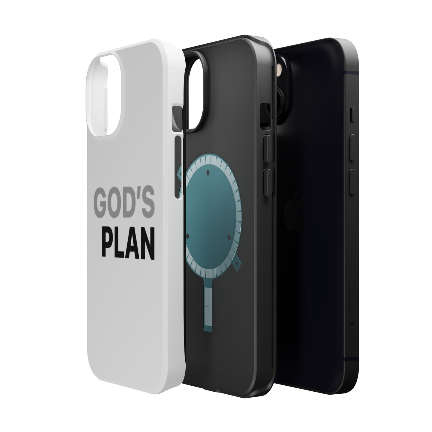 God's Plan Magnetic Impact-Resistant Phone Case — Protective Christian Faith Case