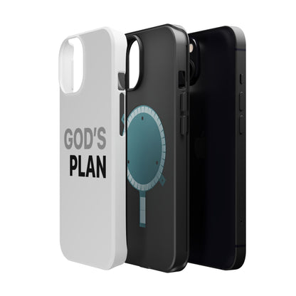 God's Plan Magnetic Impact-Resistant Phone Case — Protective Christian Faith Case