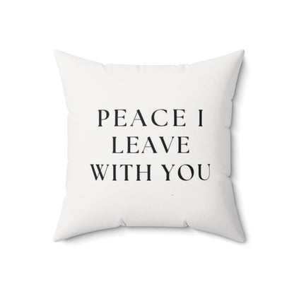 Spun Polyester Square Pillow