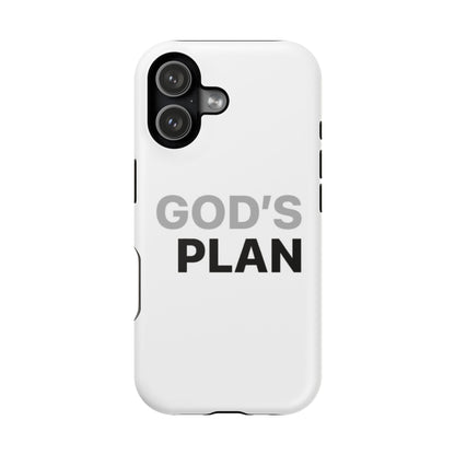 God's Plan Magnetic Impact-Resistant Phone Case — Protective Christian Faith Case