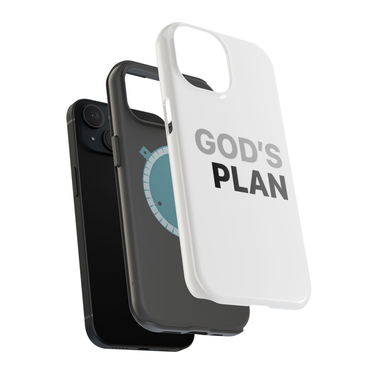 God's Plan Magnetic Impact-Resistant Phone Case — Protective Christian Faith Case
