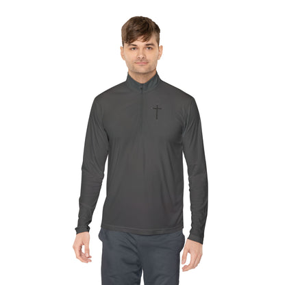 Christian Quarter-Zip Pullover — Faith-Inspired Athletic Top