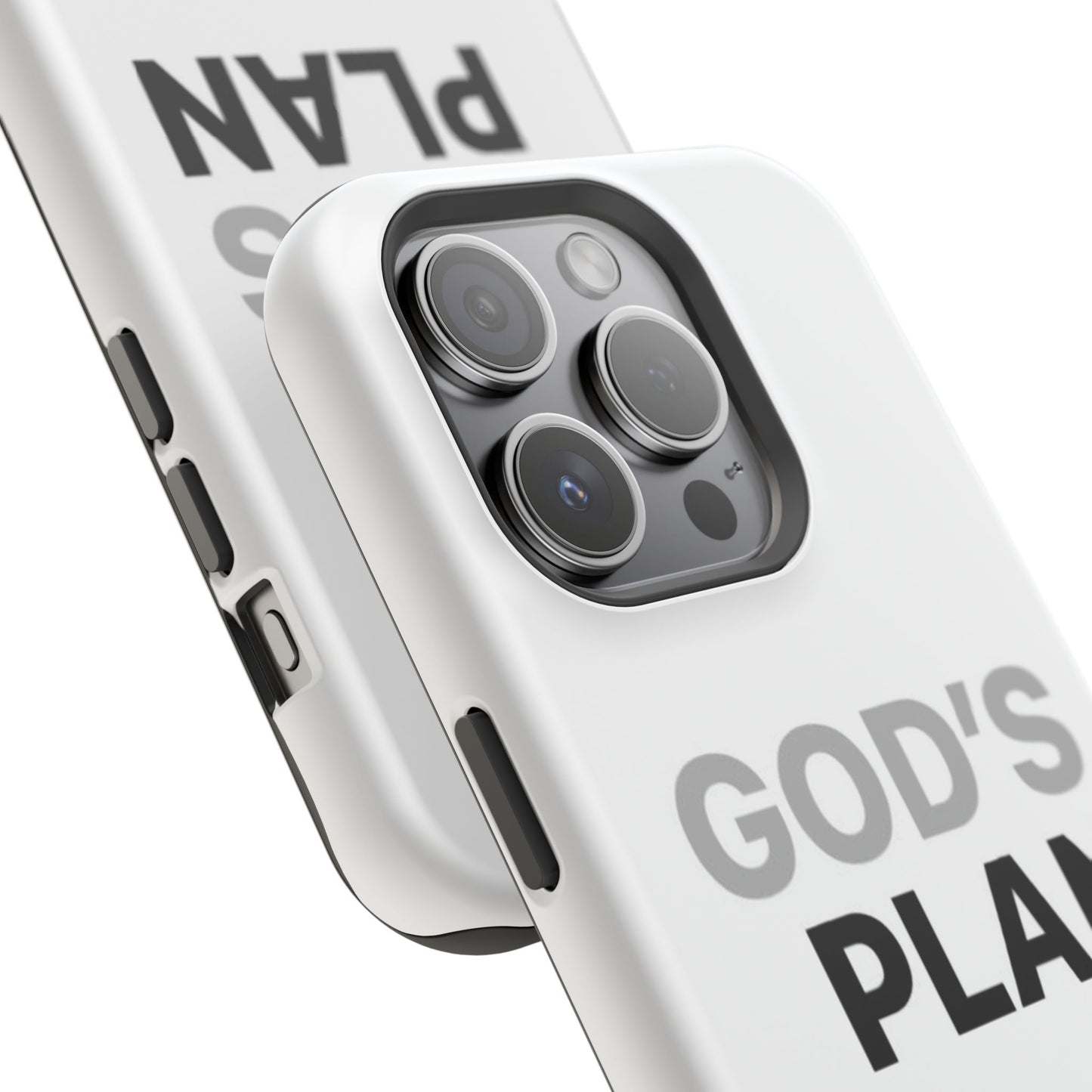 God's Plan Magnetic Impact-Resistant Phone Case — Protective Christian Faith Case