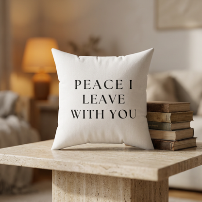 Spun Polyester Square Pillow