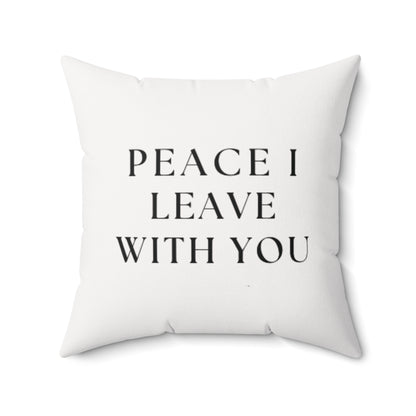 Spun Polyester Square Pillow