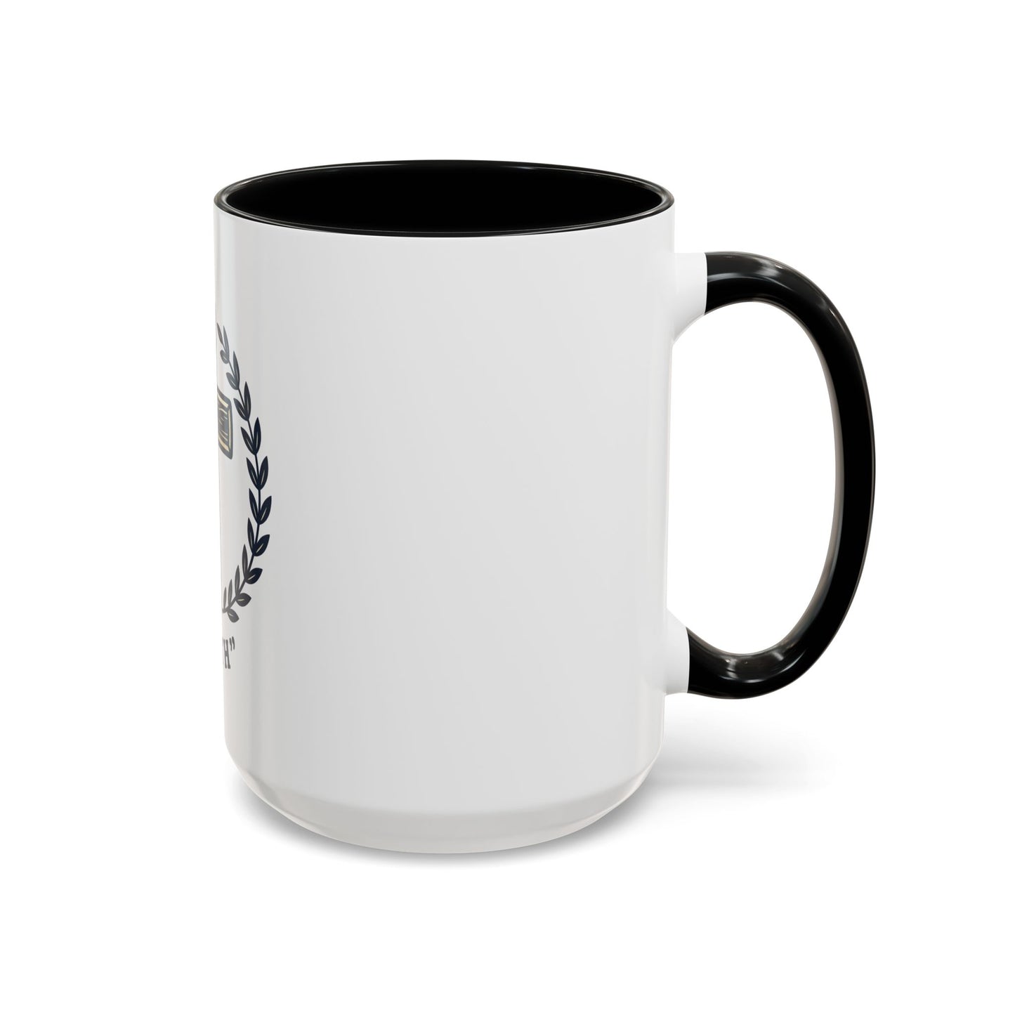 Faith Cross Coffee Mug — Christian Inspirational Ceramic Mug 15oz