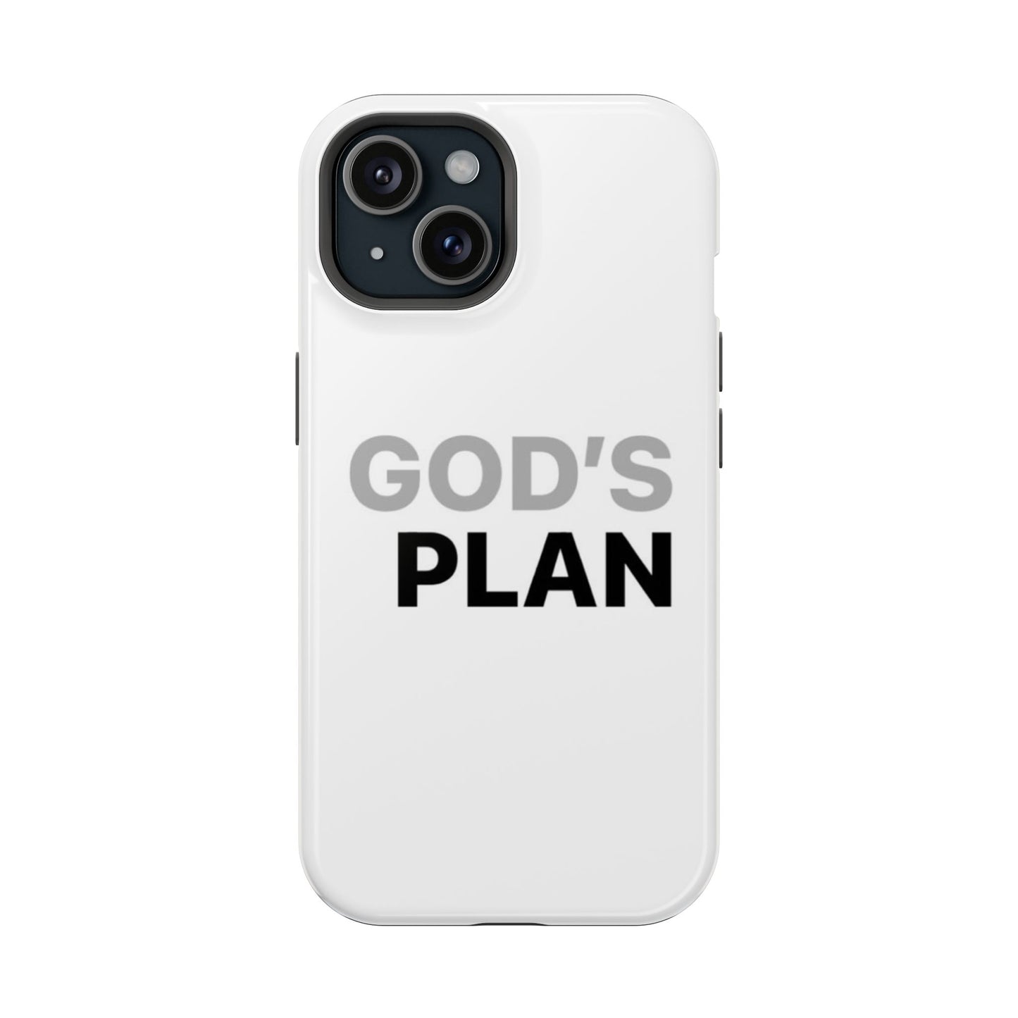 God's Plan Magnetic Impact-Resistant Phone Case — Protective Christian Faith Case