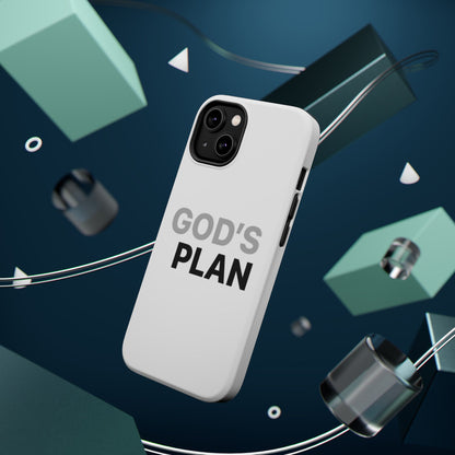 God's Plan Magnetic Impact-Resistant Phone Case — Protective Christian Faith Case