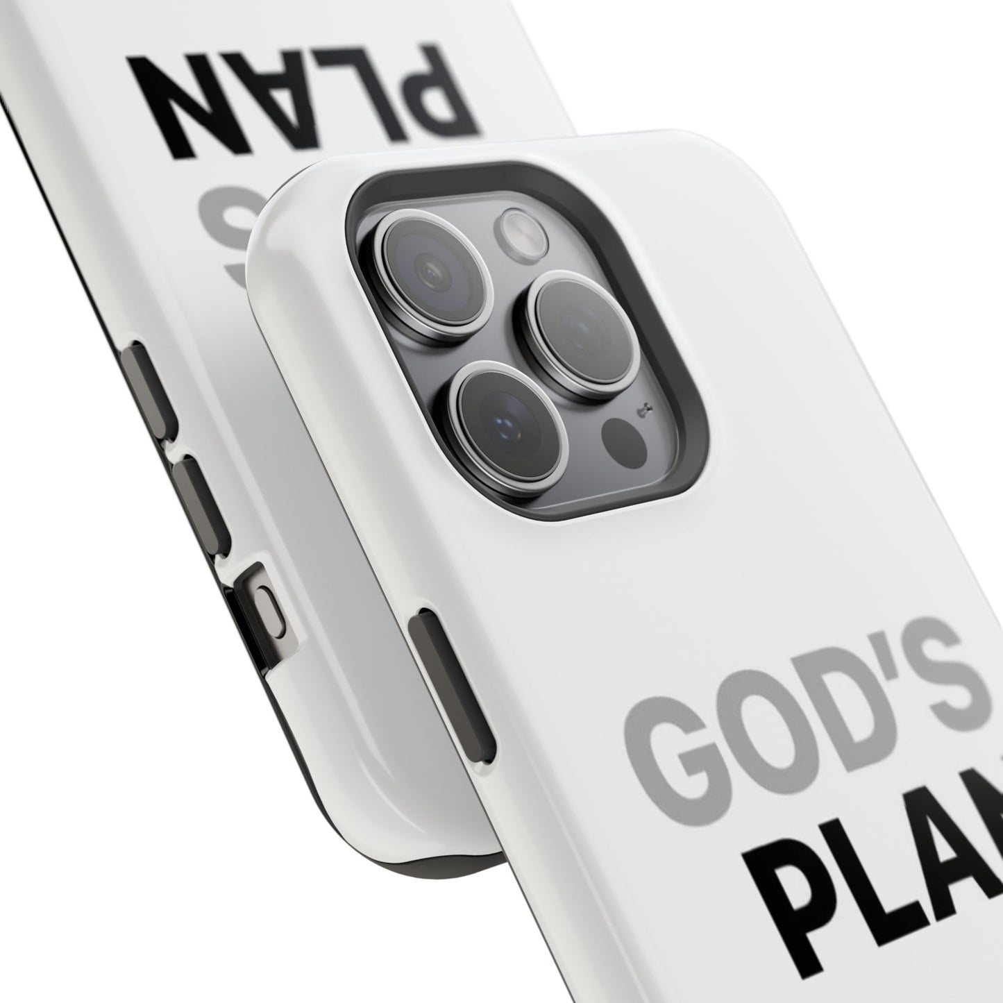God's Plan Magnetic Impact-Resistant Phone Case — Protective Christian Faith Case