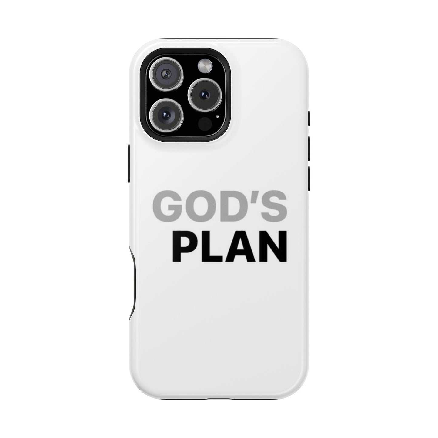 God's Plan Magnetic Impact-Resistant Phone Case — Protective Christian Faith Case