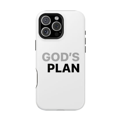 God's Plan Magnetic Impact-Resistant Phone Case — Protective Christian Faith Case