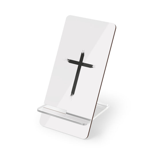 Christian Phone Stand — Faith-Inspired Desk Display