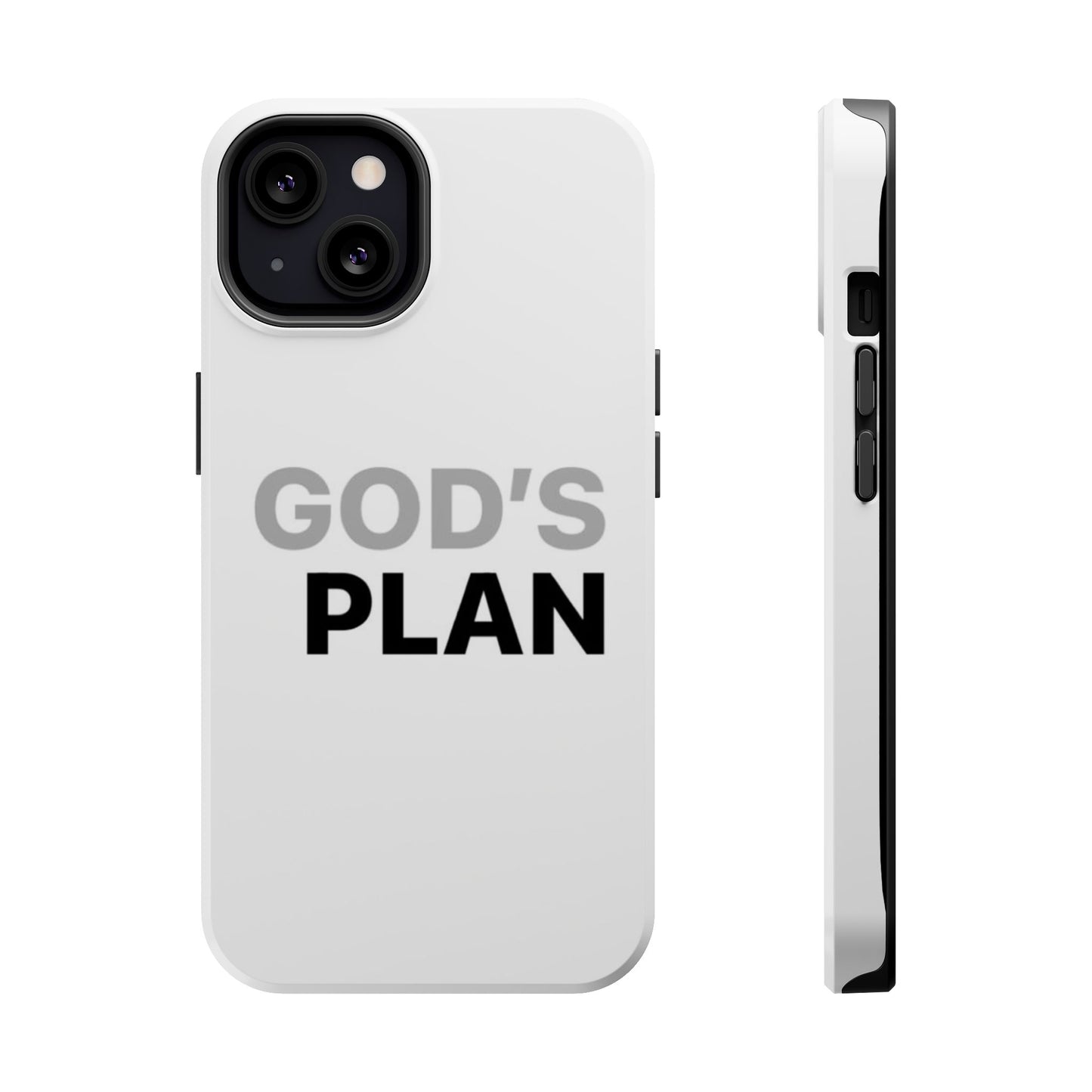 God's Plan Magnetic Impact-Resistant Phone Case — Protective Christian Faith Case