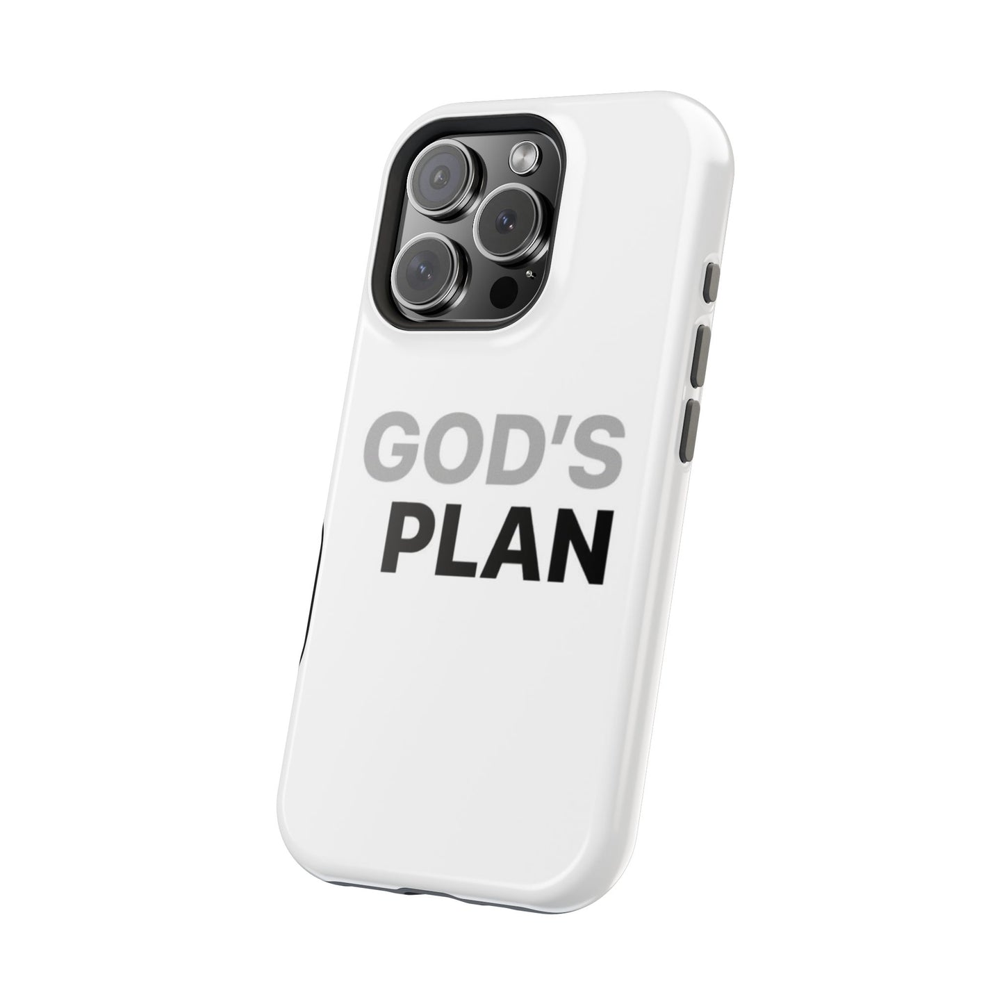 God's Plan Magnetic Impact-Resistant Phone Case — Protective Christian Faith Case