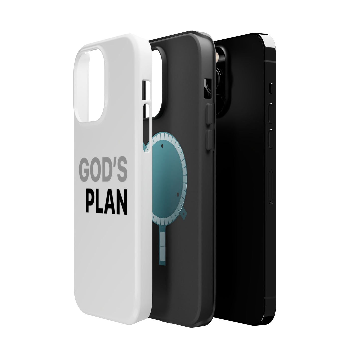 God's Plan Magnetic Impact-Resistant Phone Case — Protective Christian Faith Case