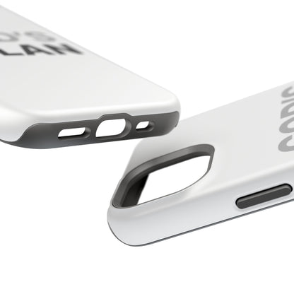 God's Plan Magnetic Impact-Resistant Phone Case — Protective Christian Faith Case