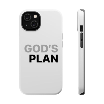 God's Plan Magnetic Impact-Resistant Phone Case — Protective Christian Faith Case