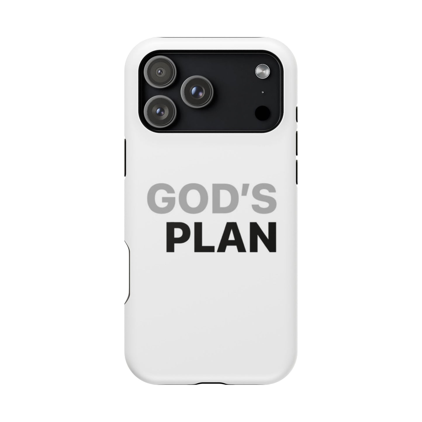 God's Plan Magnetic Impact-Resistant Phone Case — Protective Christian Faith Case