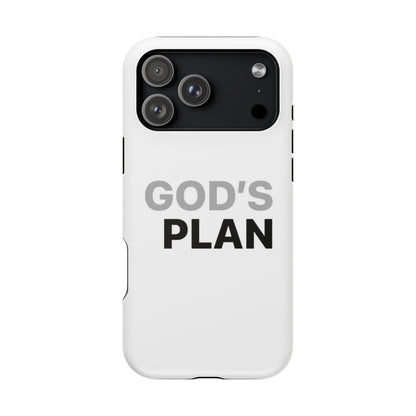 God's Plan Magnetic Impact-Resistant Phone Case — Protective Christian Faith Case