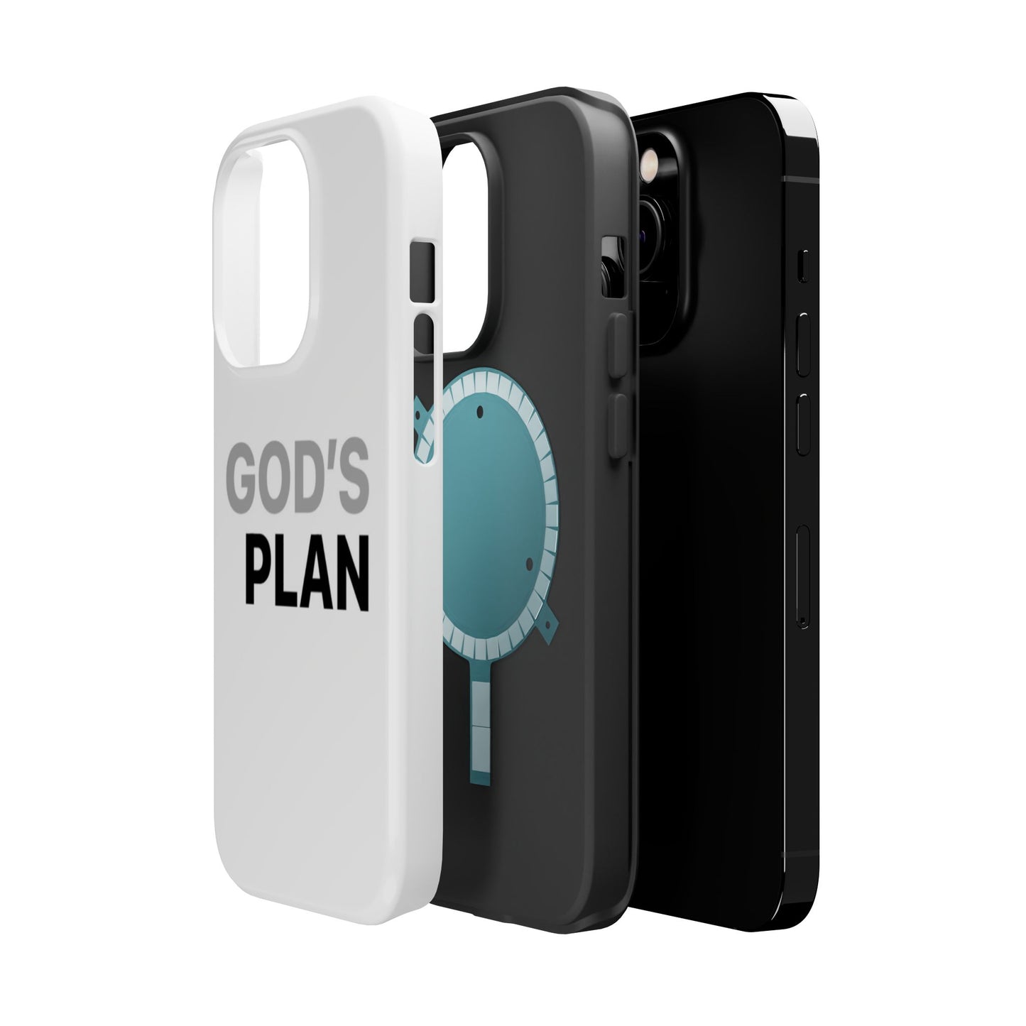 God's Plan Magnetic Impact-Resistant Phone Case — Protective Christian Faith Case