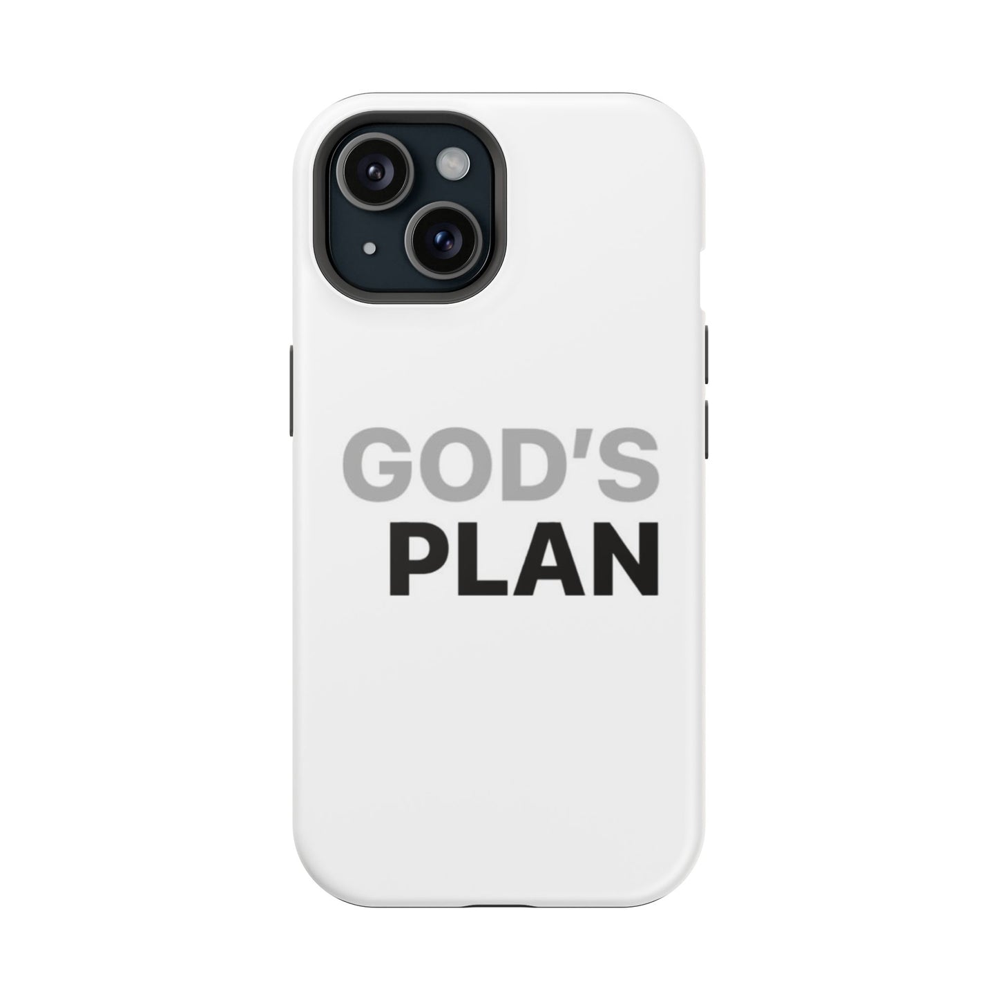 God's Plan Magnetic Impact-Resistant Phone Case — Protective Christian Faith Case