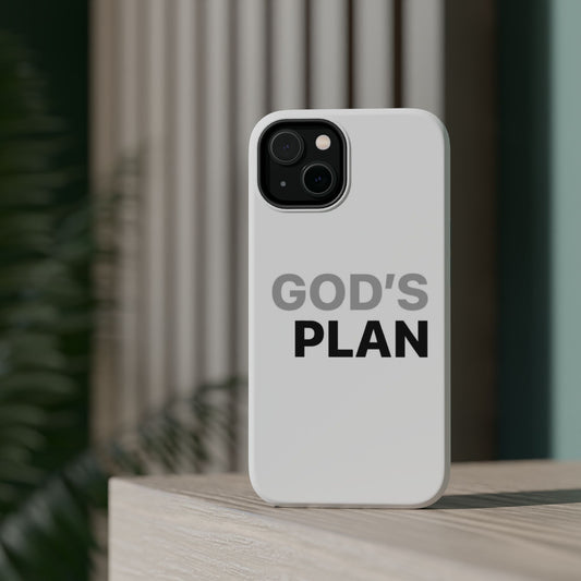 God's Plan Magnetic Impact-Resistant Phone Case — Protective Christian Faith Case