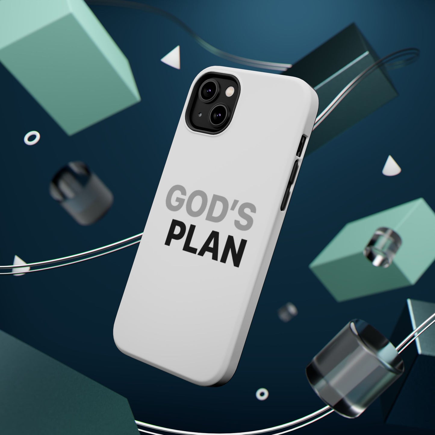 God's Plan Magnetic Impact-Resistant Phone Case — Protective Christian Faith Case