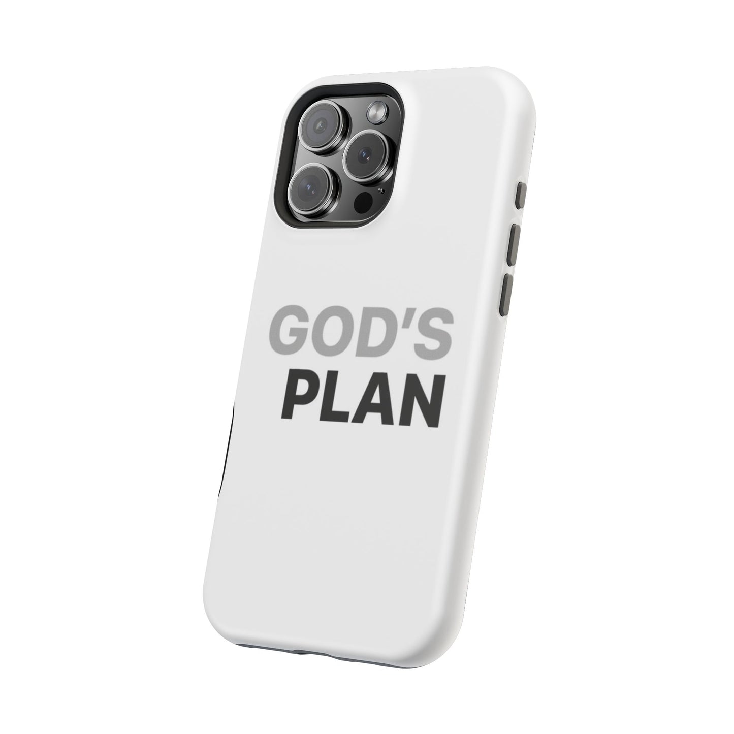 God's Plan Magnetic Impact-Resistant Phone Case — Protective Christian Faith Case