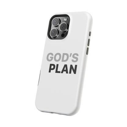 God's Plan Magnetic Impact-Resistant Phone Case — Protective Christian Faith Case
