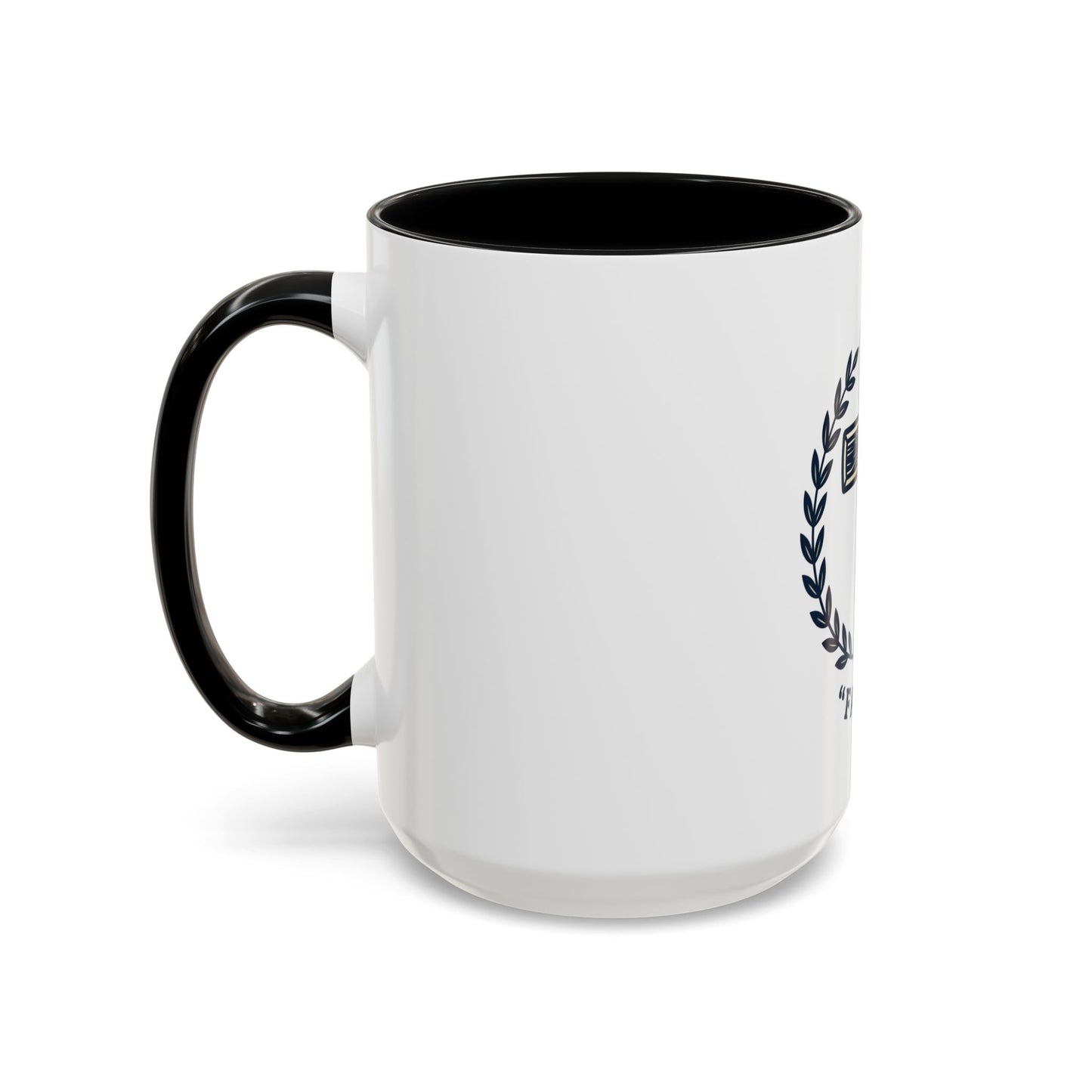 Faith Cross Coffee Mug — Christian Inspirational Ceramic Mug 15oz