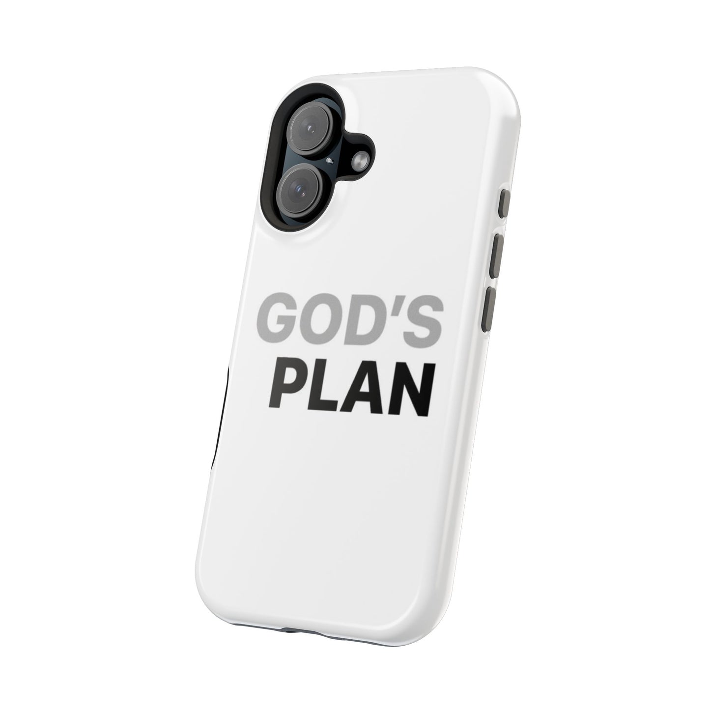 God's Plan Magnetic Impact-Resistant Phone Case — Protective Christian Faith Case