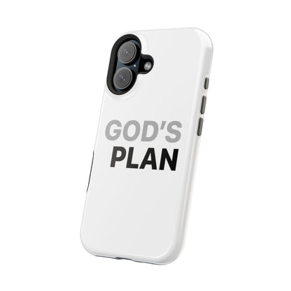 God's Plan Magnetic Impact-Resistant Phone Case — Protective Christian Faith Case