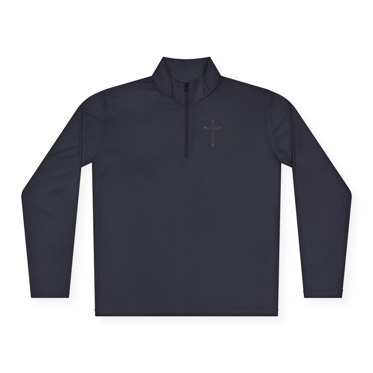 Christian Quarter-Zip Pullover — Faith-Inspired Athletic Top