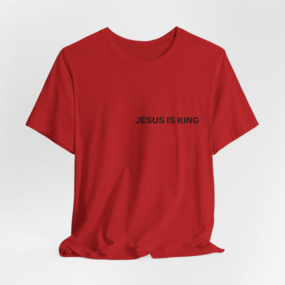 Jesus Is King T-Shirt — Minimal Christian Faith Tee