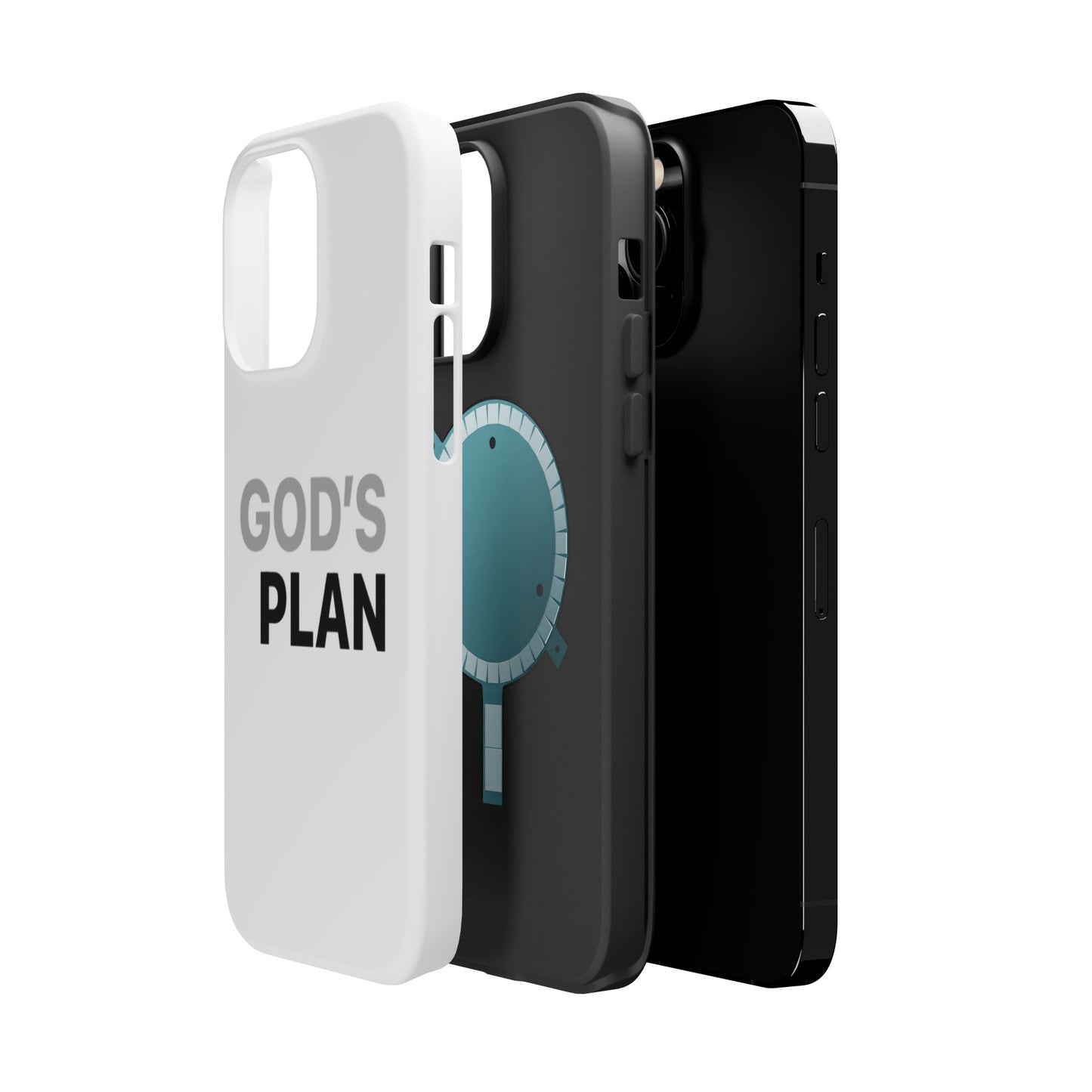 God's Plan Magnetic Impact-Resistant Phone Case — Protective Christian Faith Case