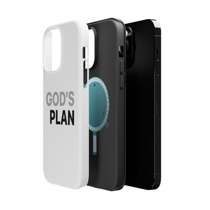 God's Plan Magnetic Impact-Resistant Phone Case — Protective Christian Faith Case