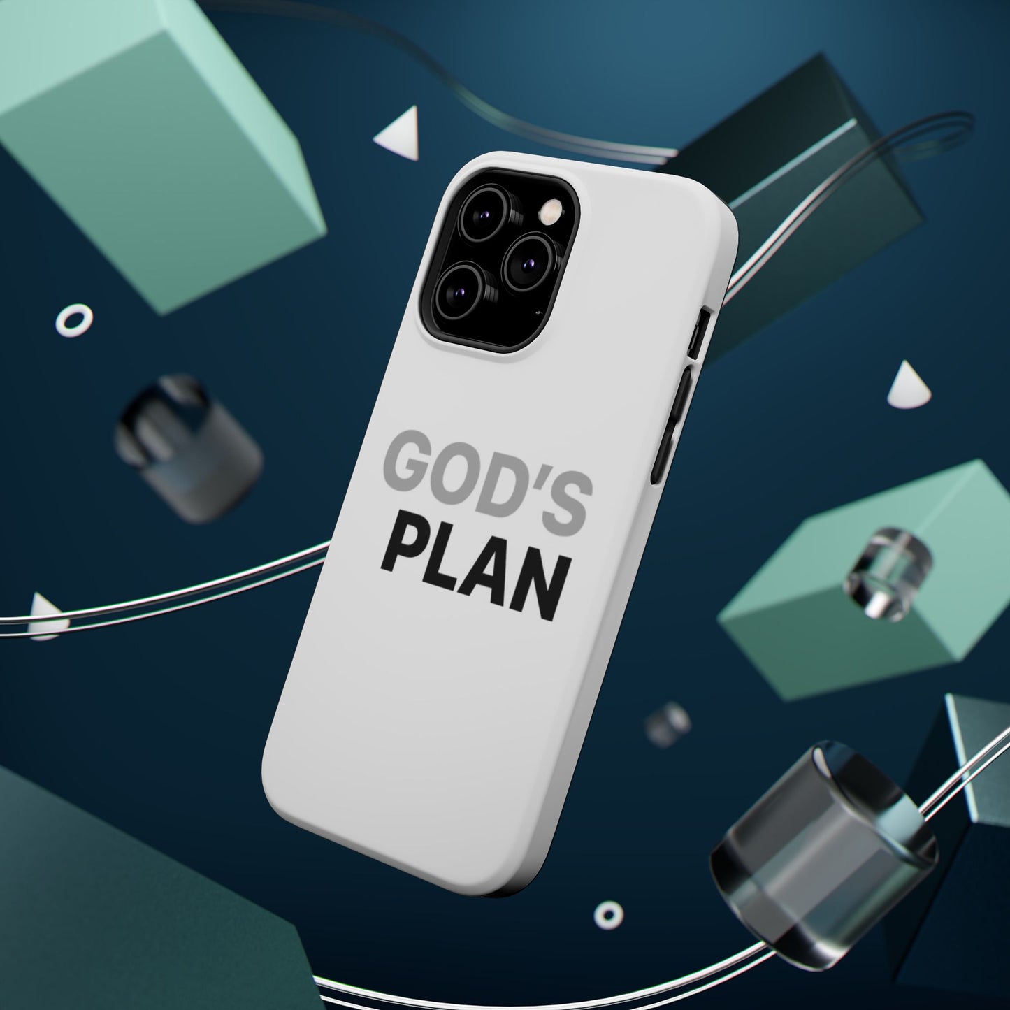 God's Plan Magnetic Impact-Resistant Phone Case — Protective Christian Faith Case