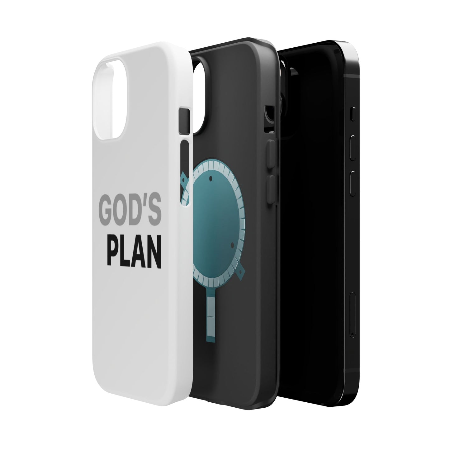 God's Plan Magnetic Impact-Resistant Phone Case — Protective Christian Faith Case