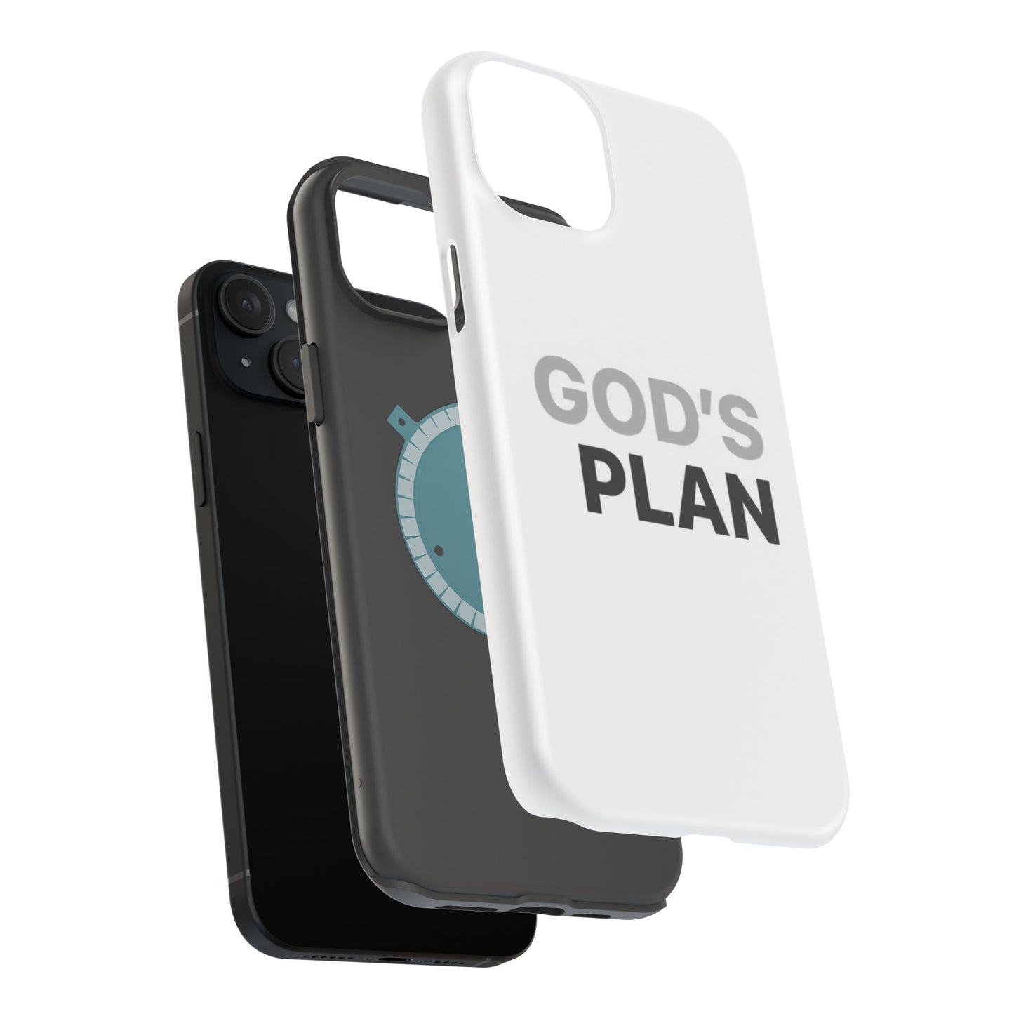 God's Plan Magnetic Impact-Resistant Phone Case — Protective Christian Faith Case