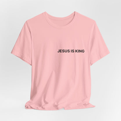 Jesus Is King T-Shirt — Minimal Christian Faith Tee