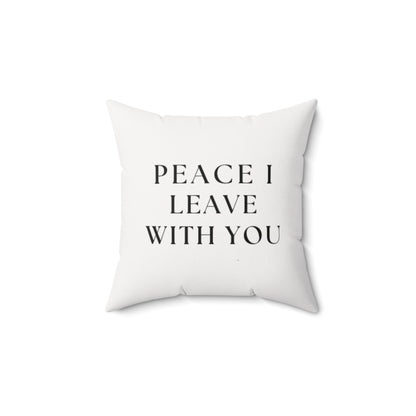Spun Polyester Square Pillow