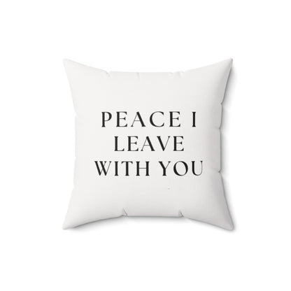 Spun Polyester Square Pillow
