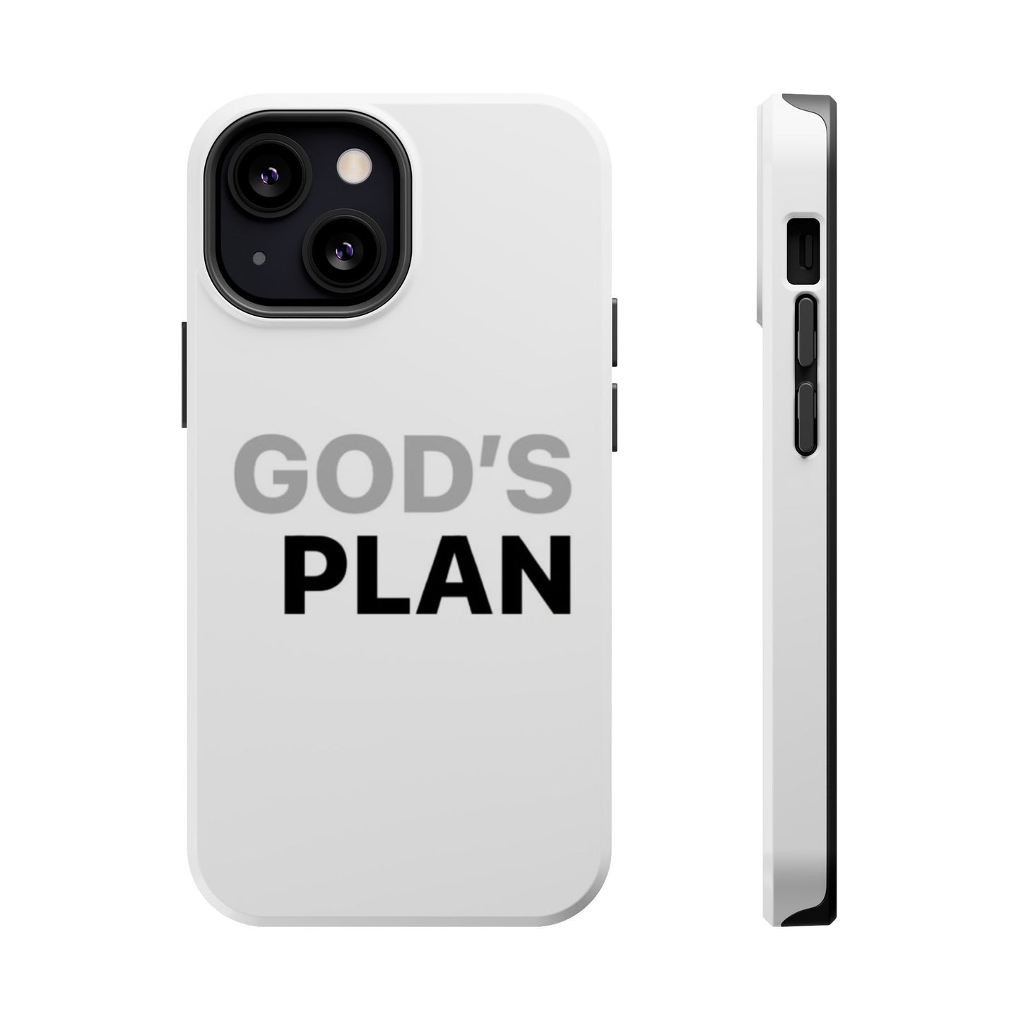 God's Plan Magnetic Impact-Resistant Phone Case — Protective Christian Faith Case
