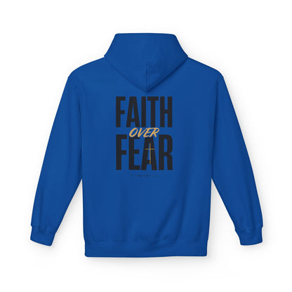 Faith Over Fear Hoodie — Inspirational Christian Pullover