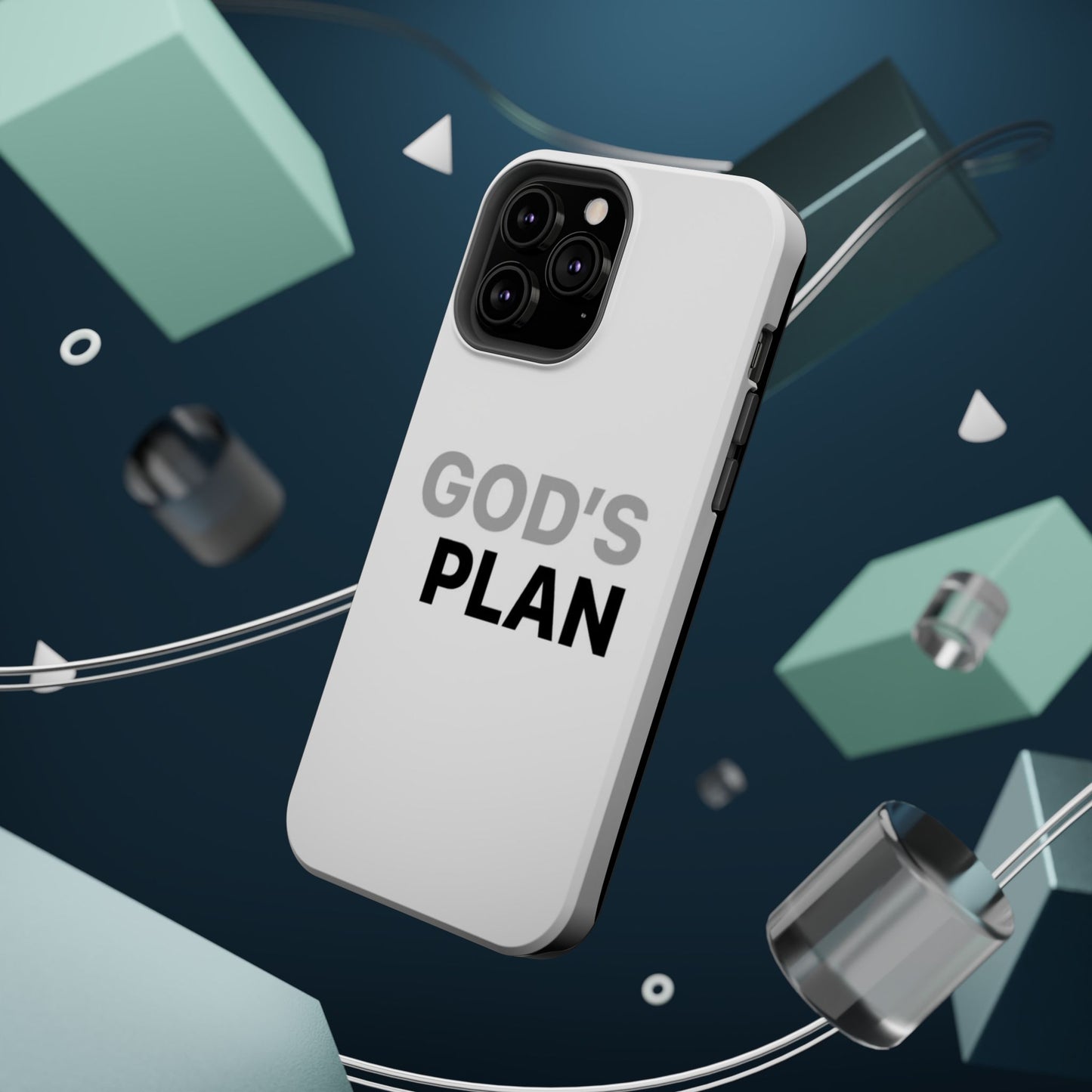 God's Plan Magnetic Impact-Resistant Phone Case — Protective Christian Faith Case